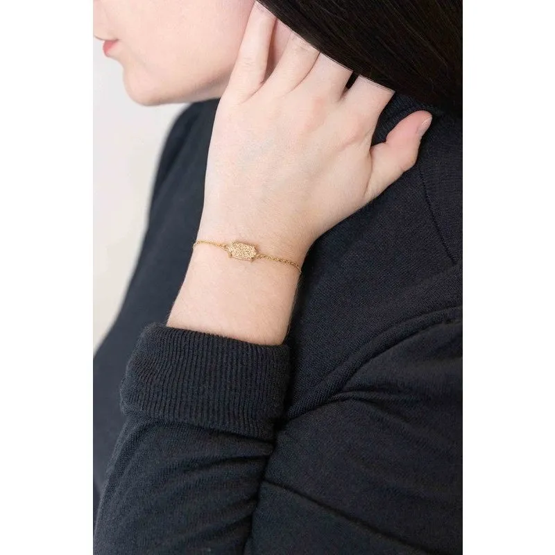 14k Gold Plated Druzy Bracelet available in Alabaster, Cosmic, Mystic, Whimsical