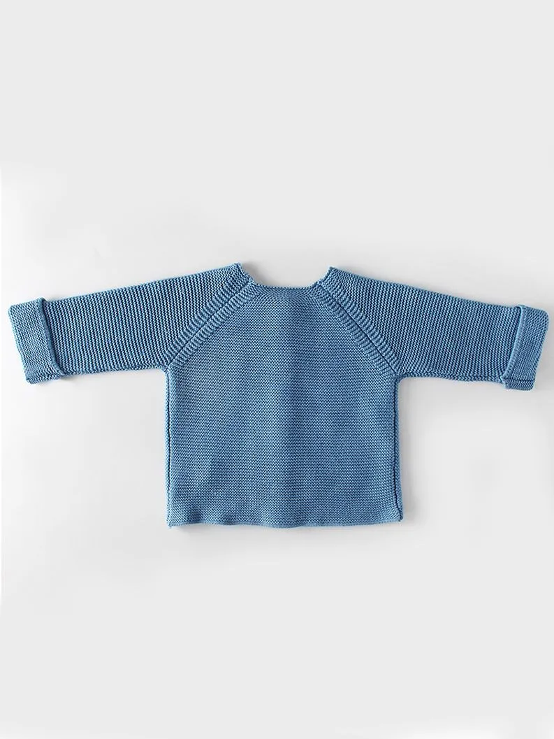 2 Colors Baby Boy Girl Long Sleeve Knitted Cardigan