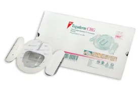 3M 1657 Tegaderm Chg Chlorhexidine Gluconate Iv Securement Dressing 8.5cm x 11.5cm