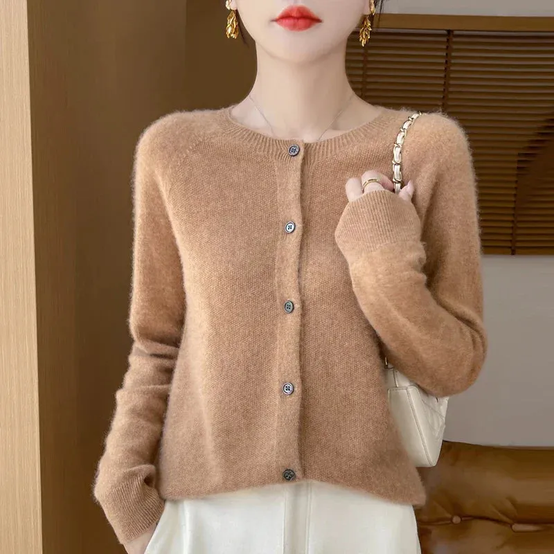 Aline - Cozy Knitted Cardigan