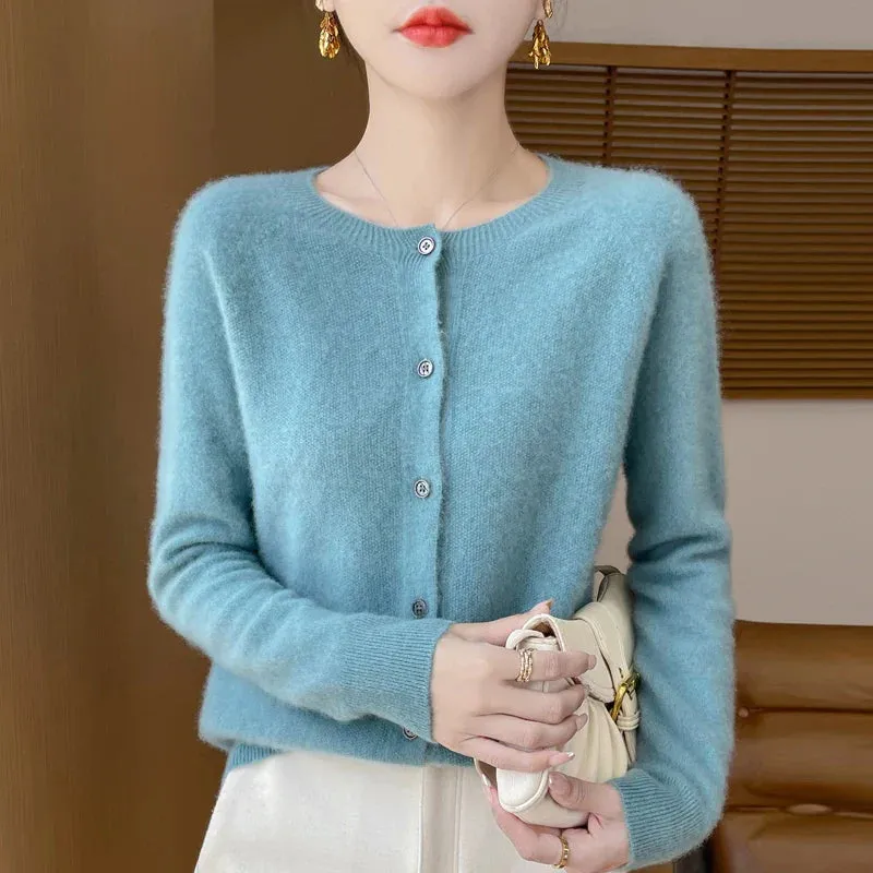 Aline - Cozy Knitted Cardigan