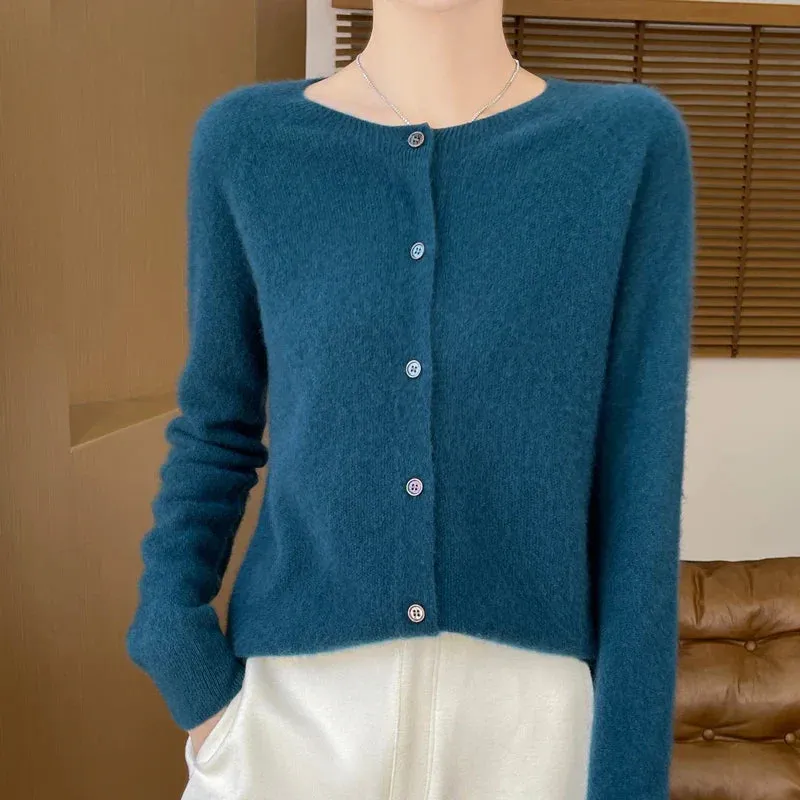 Aline - Cozy Knitted Cardigan