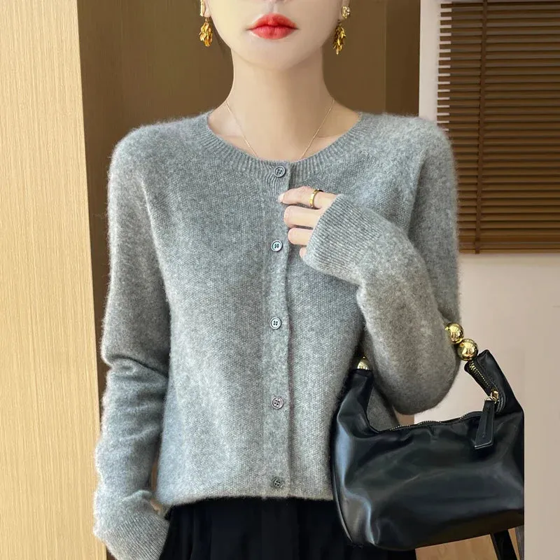 Aline - Cozy Knitted Cardigan