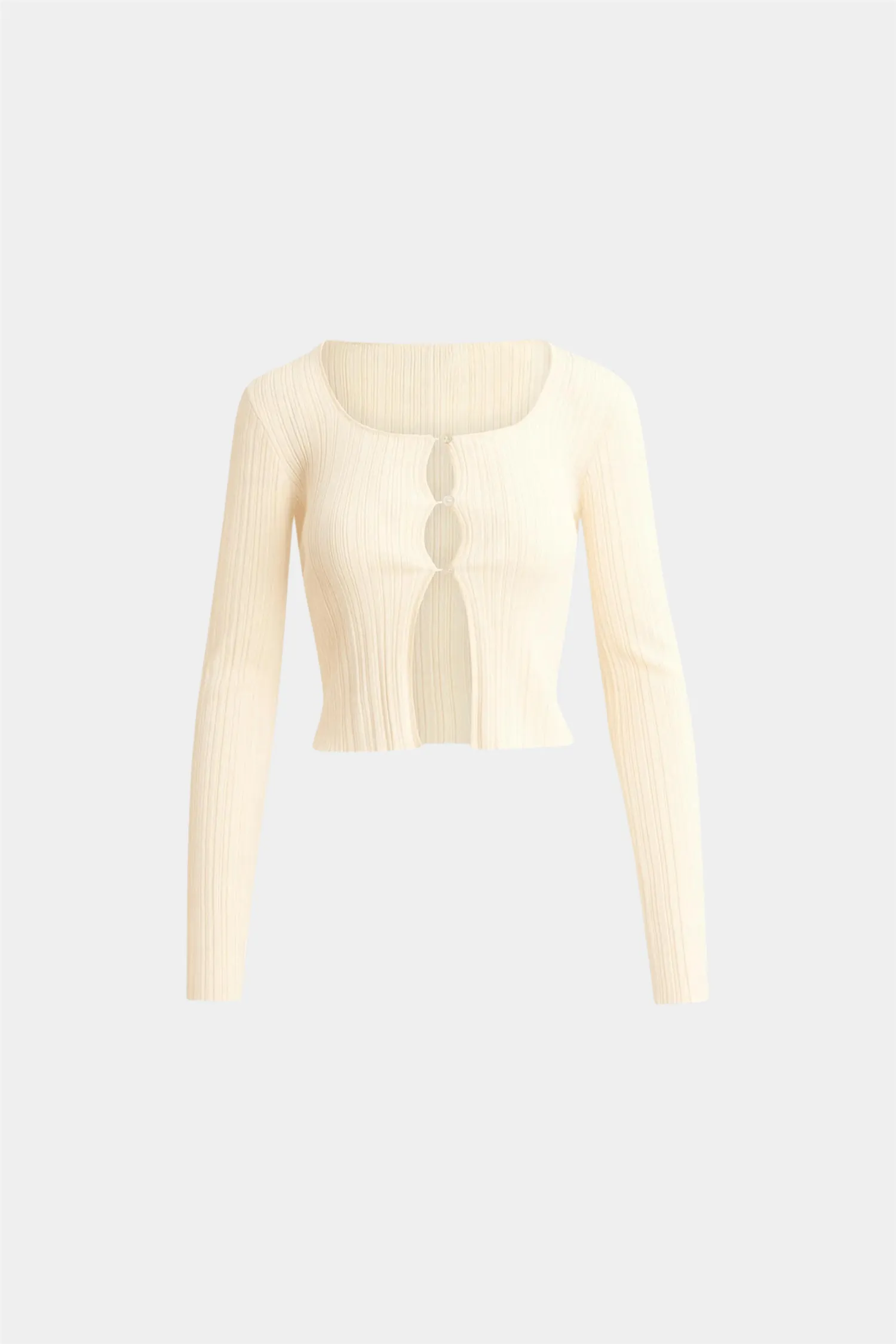 Ana Knit Cardigan Lt. Yellow