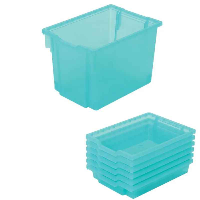Antimicrobial Trays F3 Jumbo Gratnell's Plastic Storage Trays - H300 x W312 x L427mm