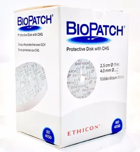 Biopatch Antimicrobial Dressing 1" Disk, 4mm