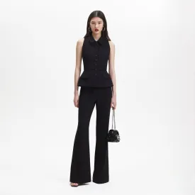 Black Tailored Jumpsuit