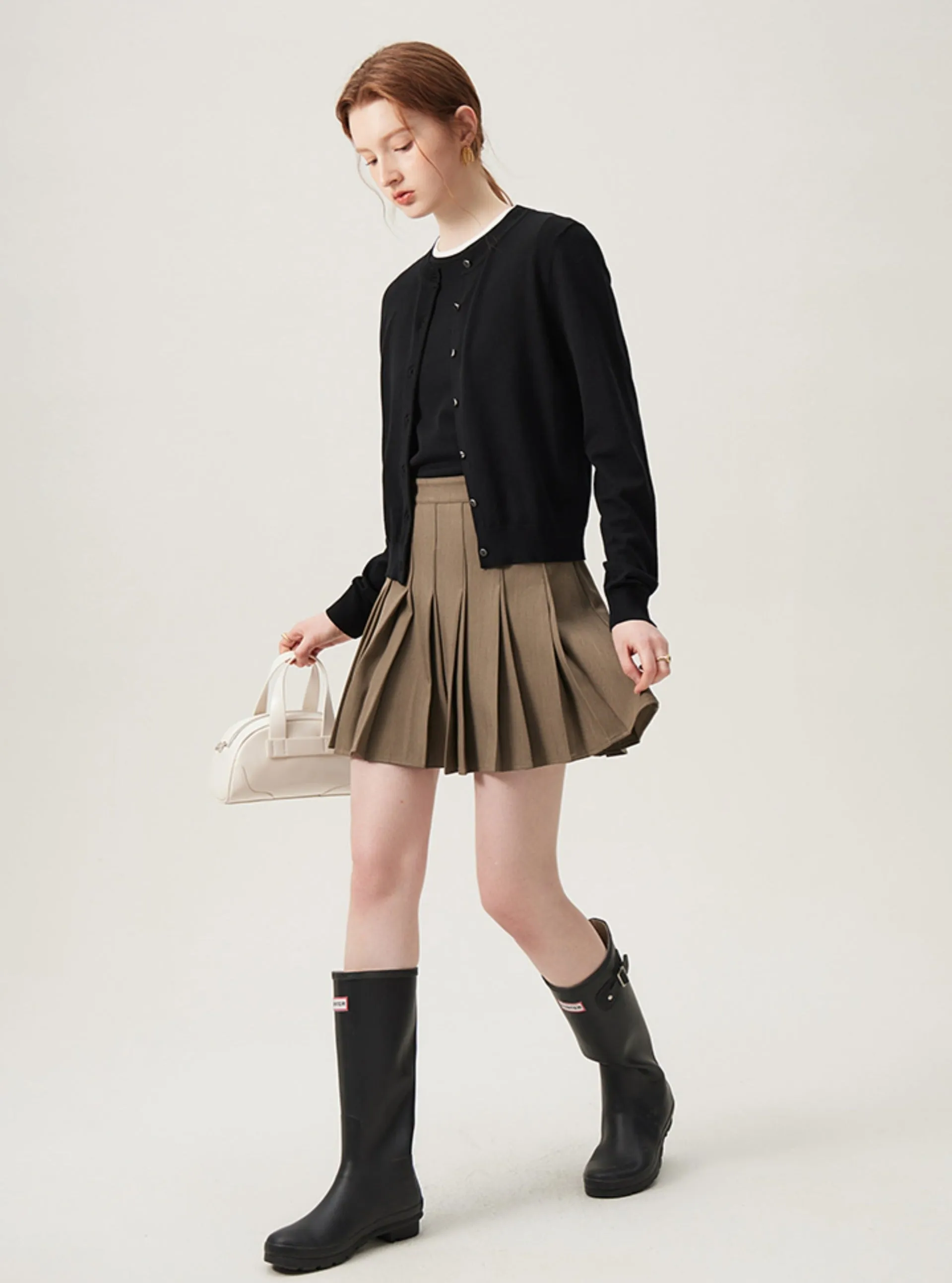 Black Tencel Cardigan