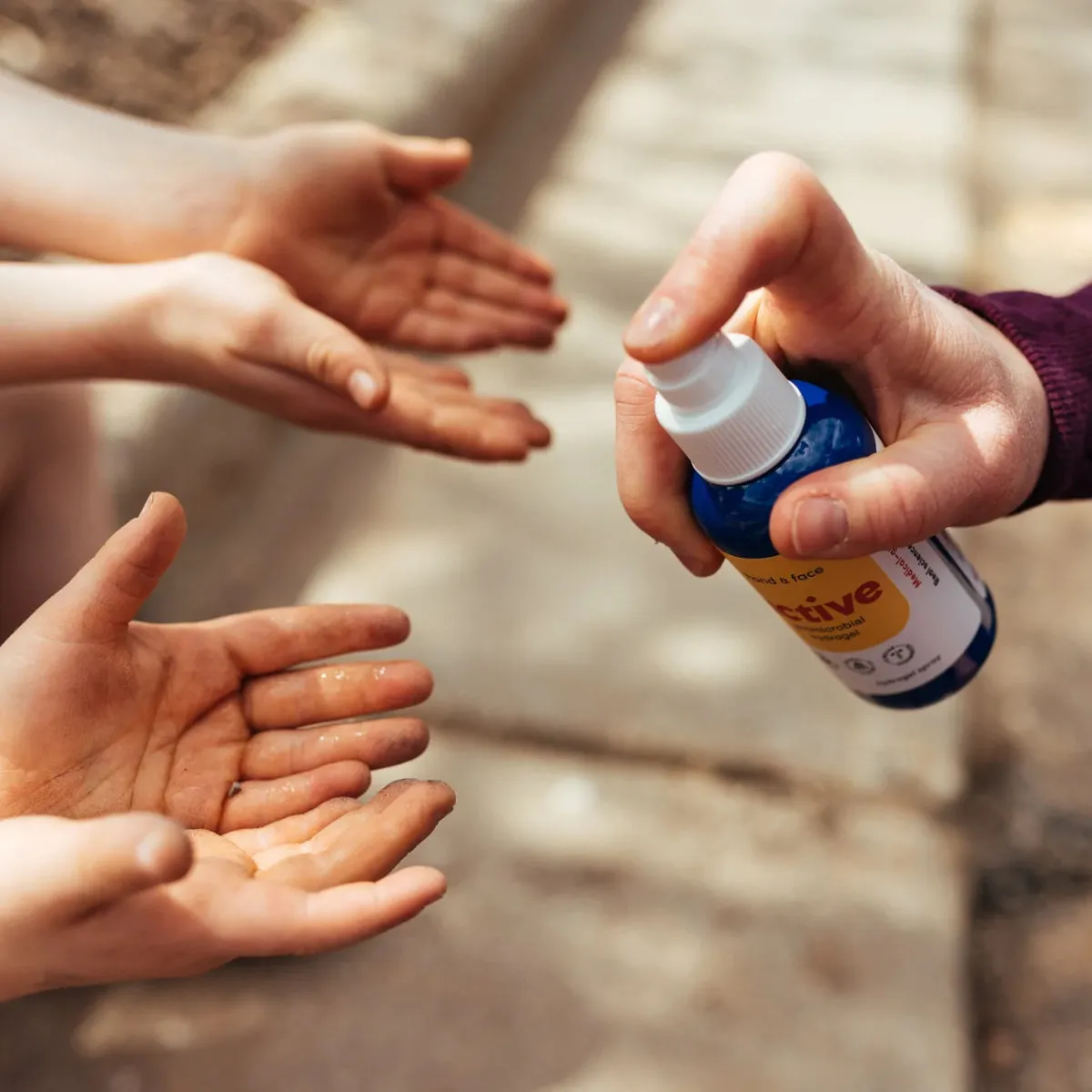 BLDG Active Antimicrobial Hand & Face Hydrogel Spray