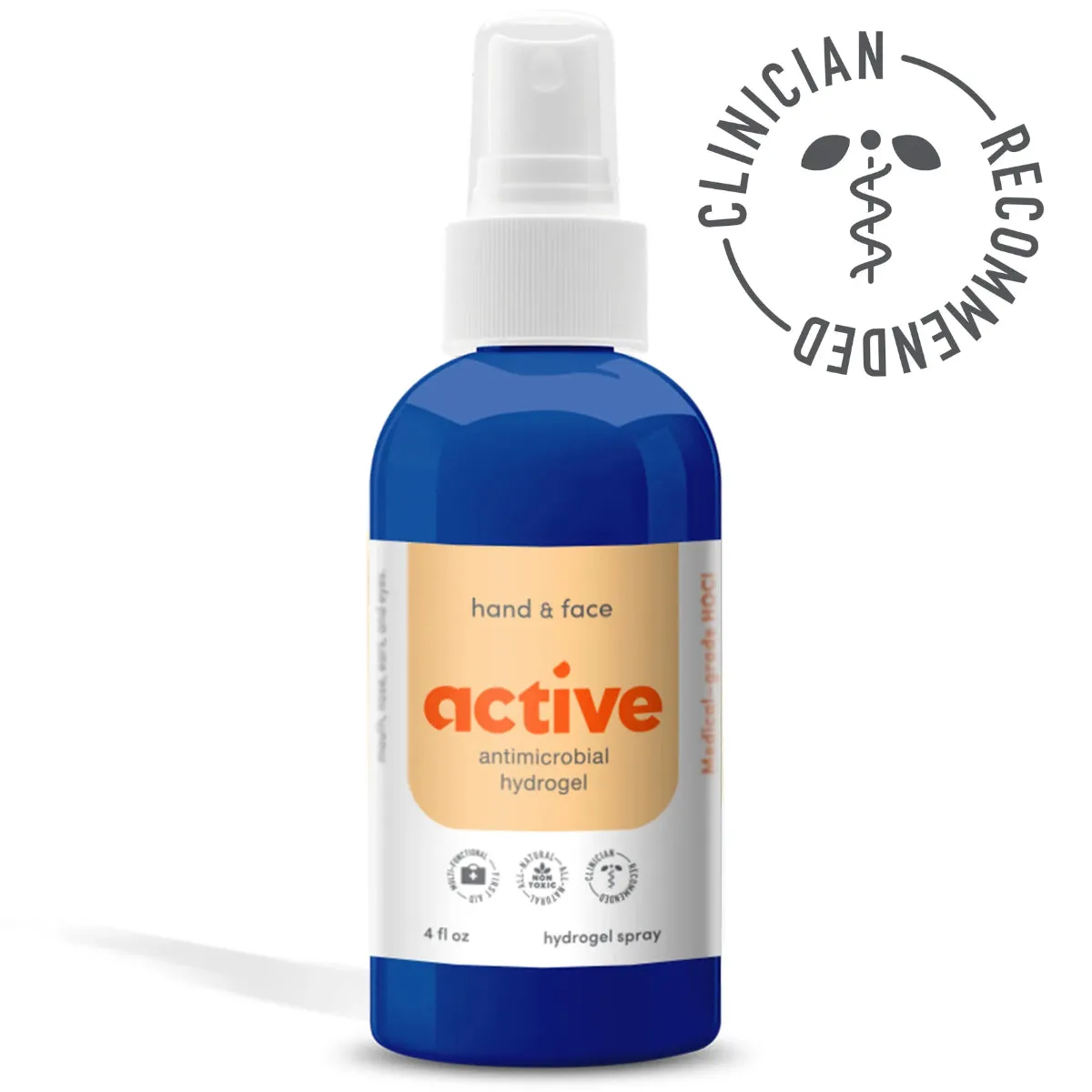 BLDG Active Antimicrobial Hand & Face Hydrogel Spray