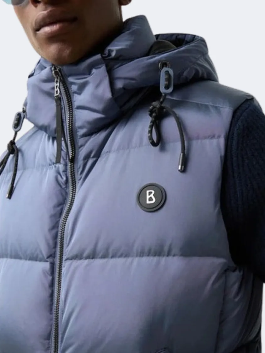 Bogner Jimmy Men Skiing Vest Blue/Grey