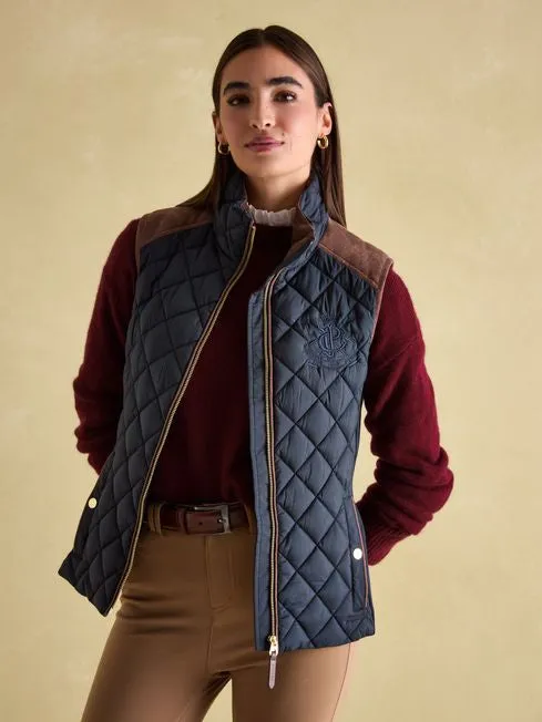 Braemar Luxe
Navy Showerproof Diamond Quilted Gilet