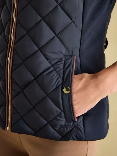 Braemar Luxe
Navy Showerproof Diamond Quilted Gilet
