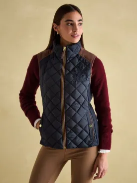 Braemar Luxe
Navy Showerproof Diamond Quilted Gilet