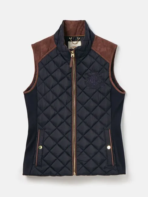 Braemar Luxe
Navy Showerproof Diamond Quilted Gilet