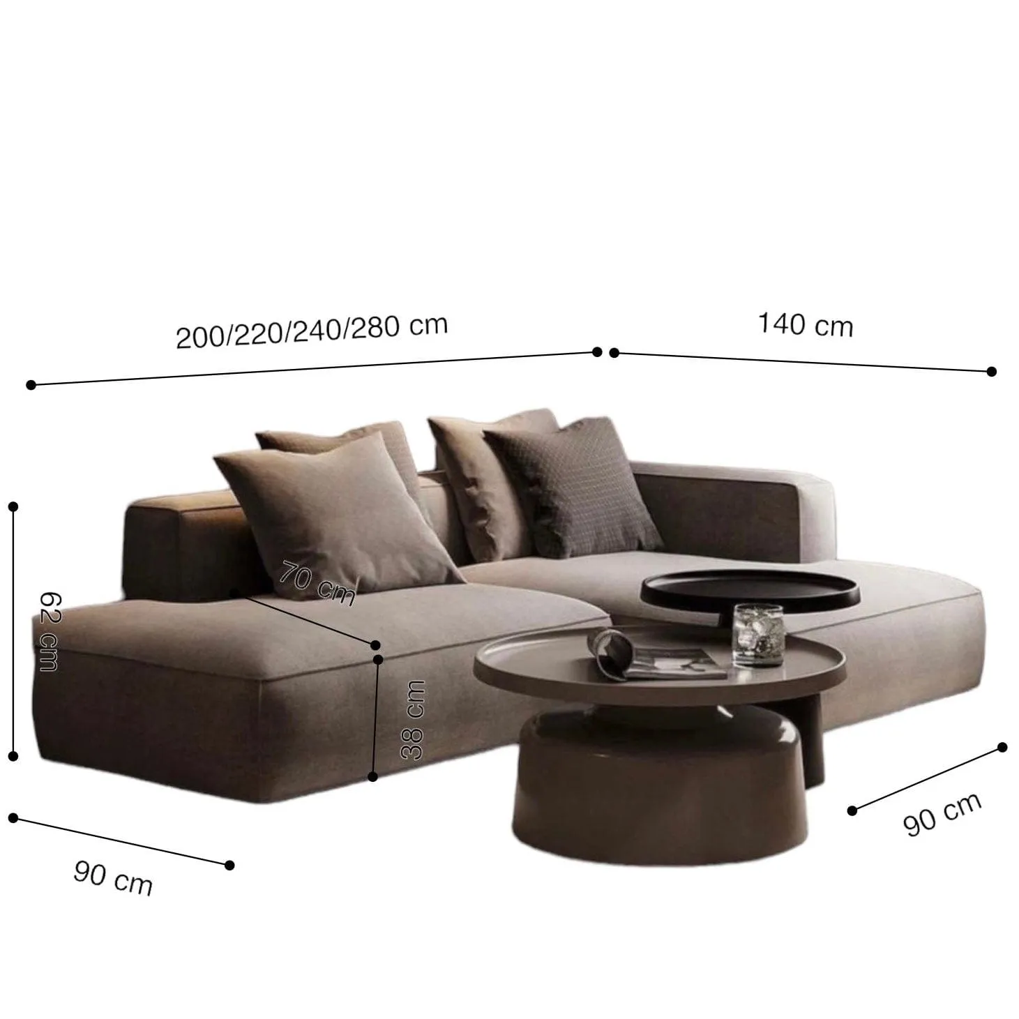 Brian Scratch Resistant Sofa