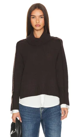 Brochu Walker Jolie Fringe Layered Looker in Chocolate