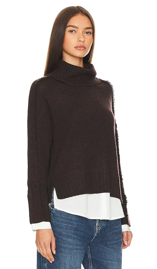 Brochu Walker Jolie Fringe Layered Looker in Chocolate