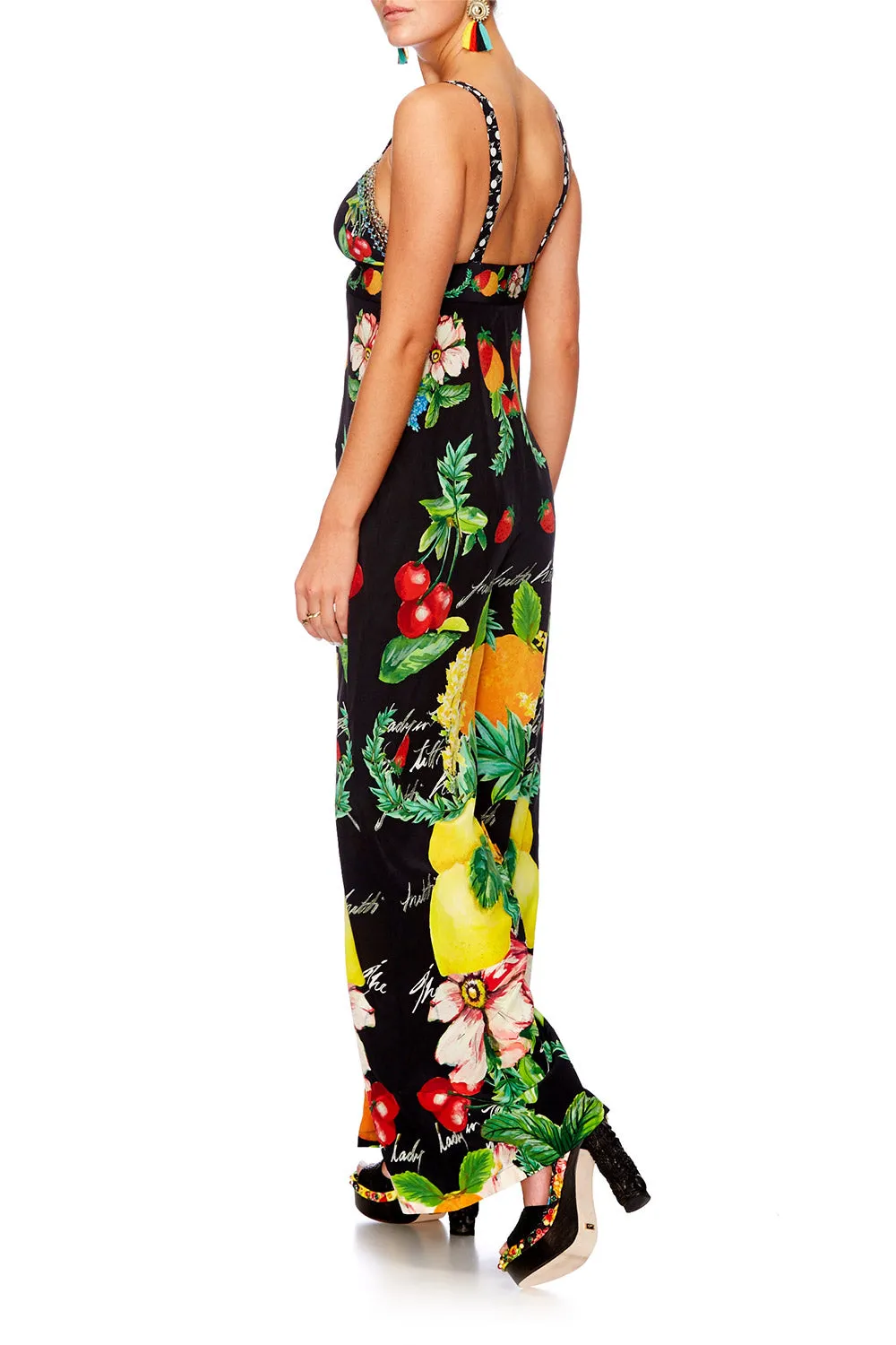 BUTTON DOWN TAILORED JUMPSUIT CALL ME CARMEN