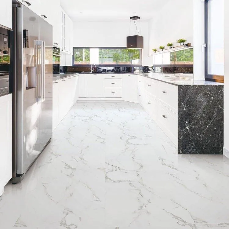Calacatta 546 006 - Nextfloor Vinyl Tiles 6mm Scratchmaster Astonishing 546