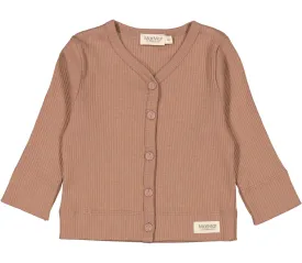 Cardigan LS, Cardigan  - Powder Taupe