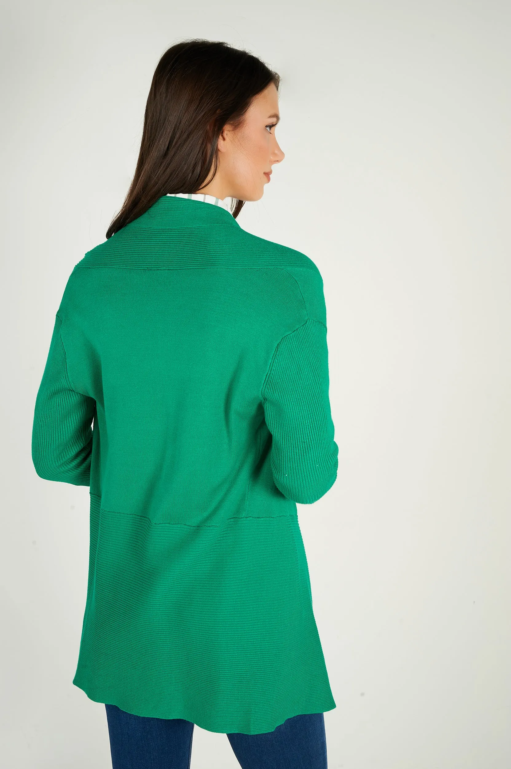 Cardigan ouvert asymétrique - PANDORA-W1 - (E-A5)