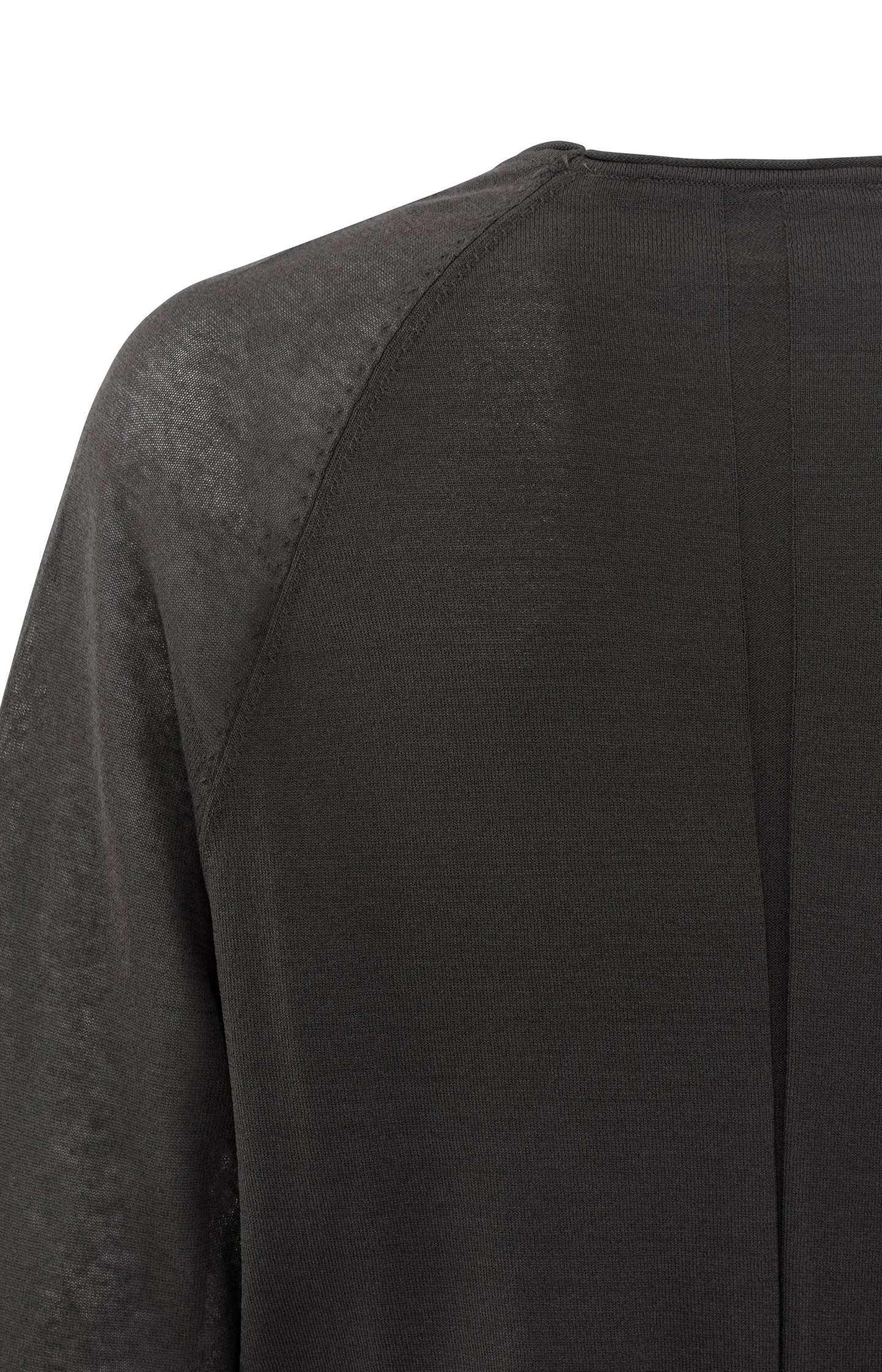 Cardigan with V-neck and long sleeves in regular fit