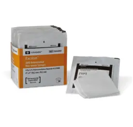 Cardinal Health Excilon AMD Antimicrobial Non-Woven Sponges, Sterile 2s in Peel Back Package
