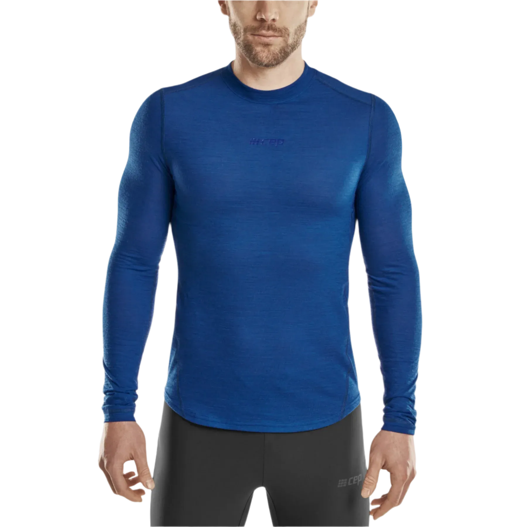 CEP | Cold Weather Merino Long Sleeve | Men's | Blue