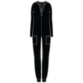 Charlotte Henley Jumpsuit | Black