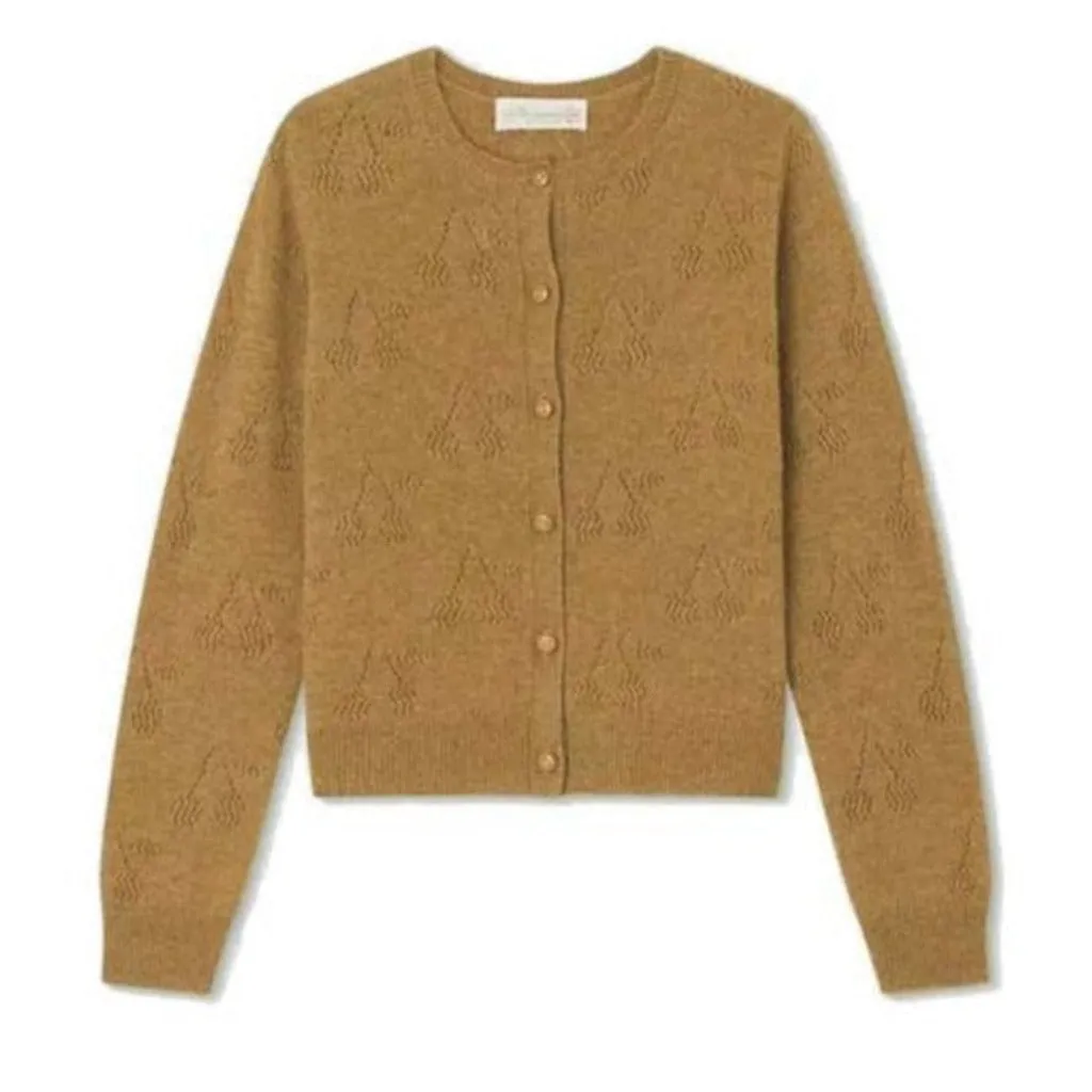 Cherry Princess Lightweight Cardigan for Girls