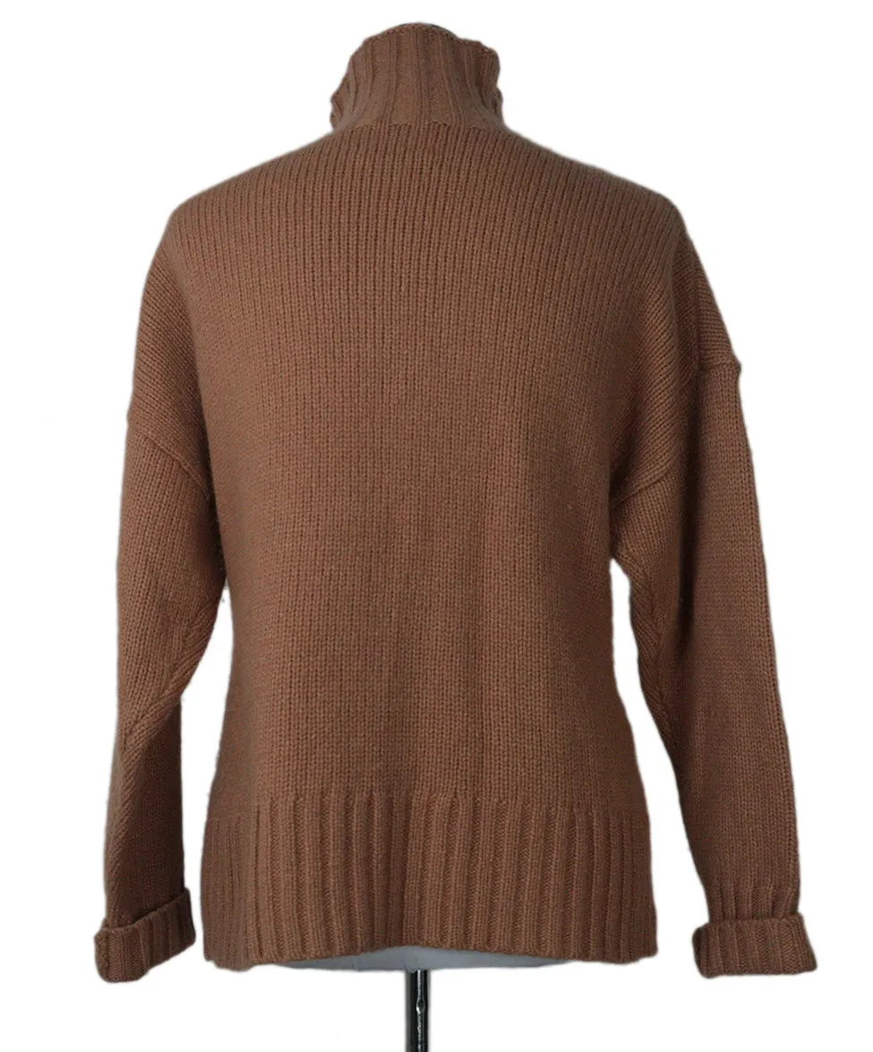 Cinq a' sept Peach Neutral Wool Sweater sz 4
