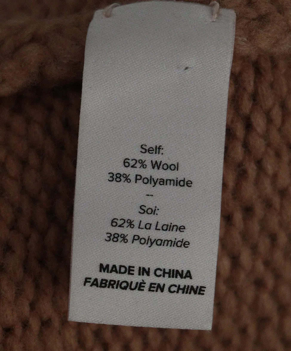 Cinq a' sept Peach Neutral Wool Sweater sz 4