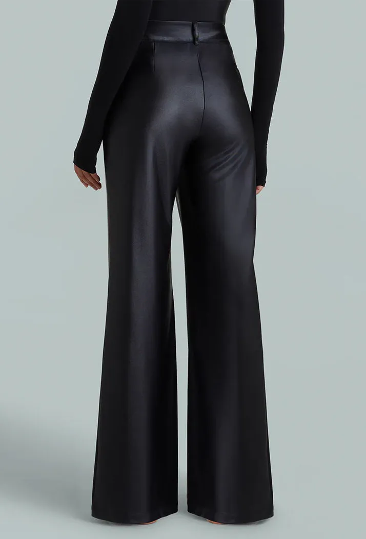 Commando Matte Metallic Wide Leg Trouser - Oxide
