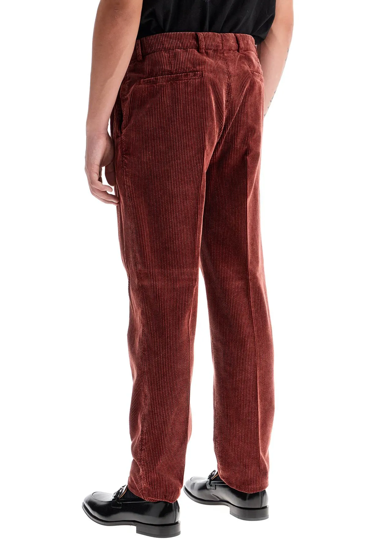 corduroy leisure fit pants