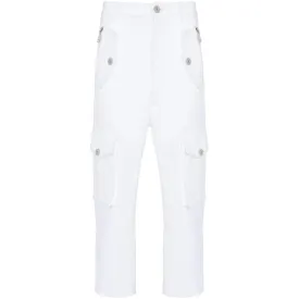 Cropped Cargo Trousers