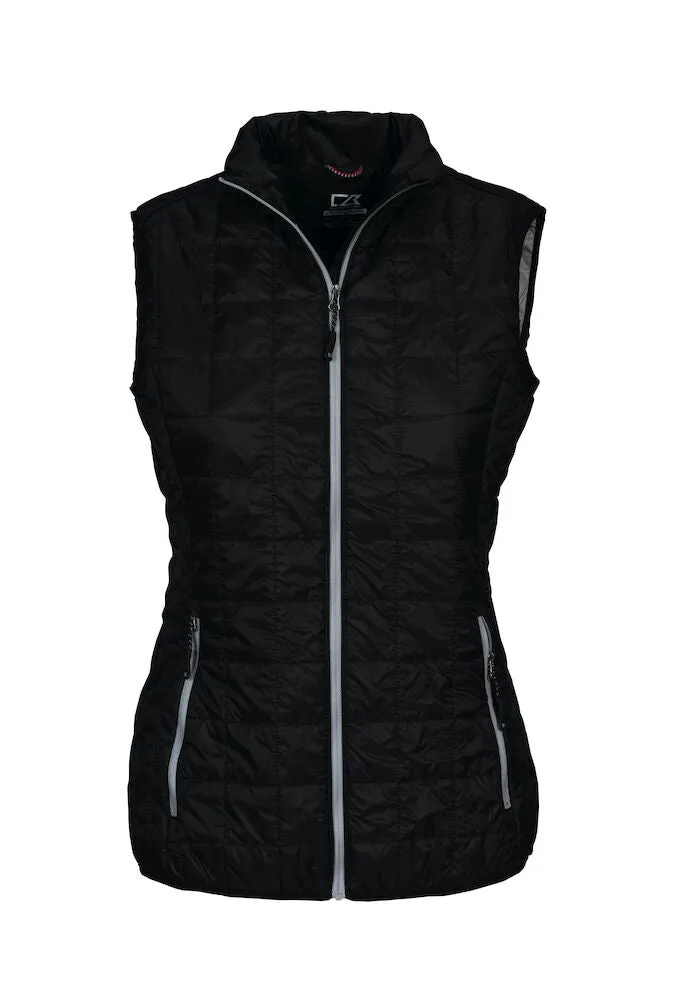 Cutter & Buck Rainier Ladies Body Warmer | Lightweight | Packable | Blue or Black | XS-2XL