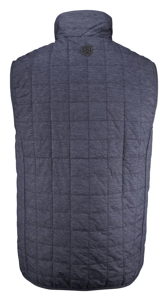 Cutter & Buck Rainier Men's Body Warmer | Lightweight | Packable | Hood | Blue or Black | S-4XL
