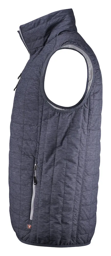 Cutter & Buck Rainier Men's Body Warmer | Lightweight | Packable | Hood | Blue or Black | S-4XL