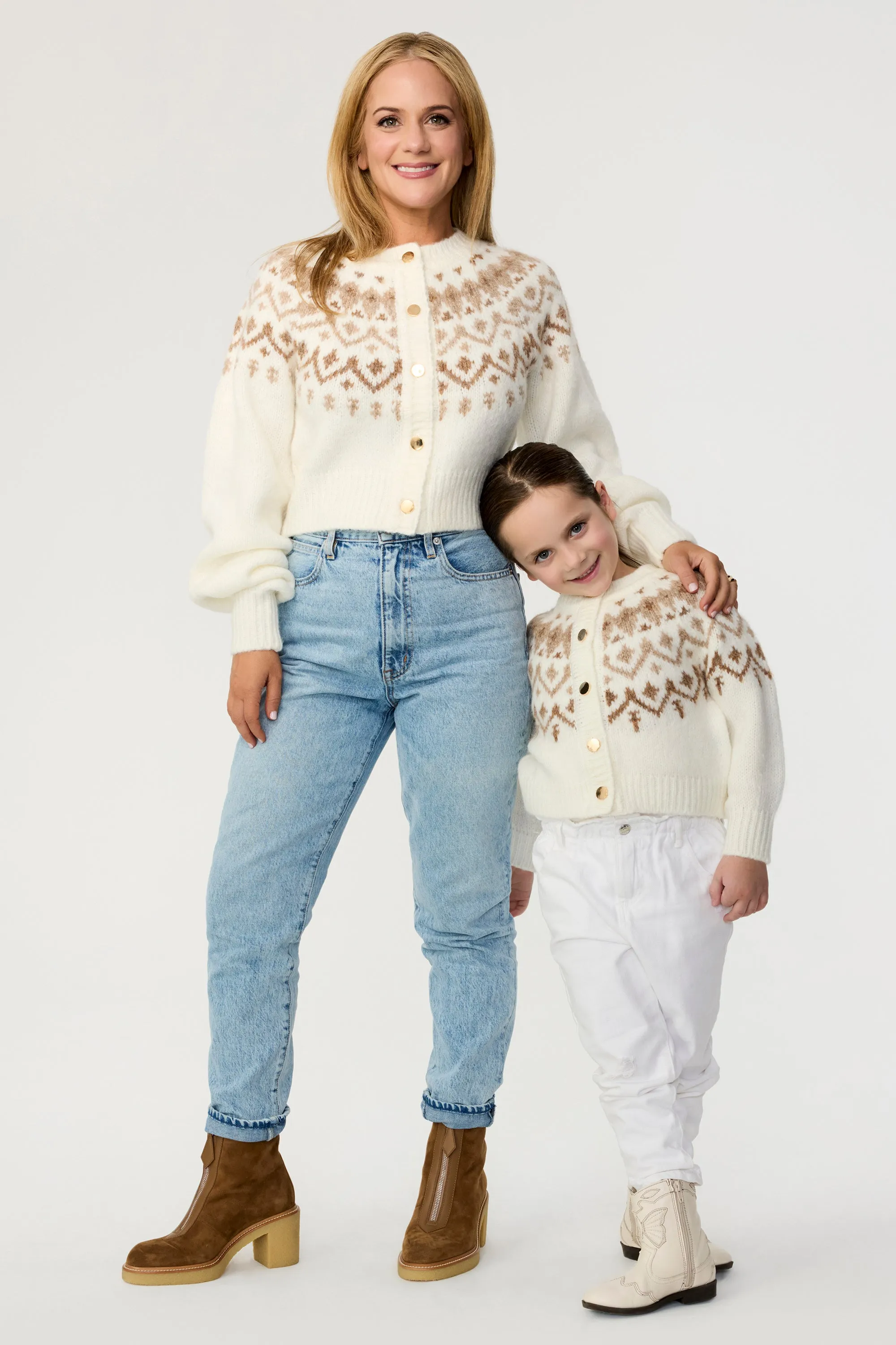 Dakota Girls Fair Isle Cardigan