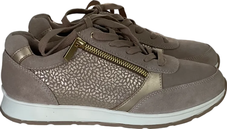 Damart Beige Shock Absorbing Amortyl Trainers UK 6 EU 39 👠