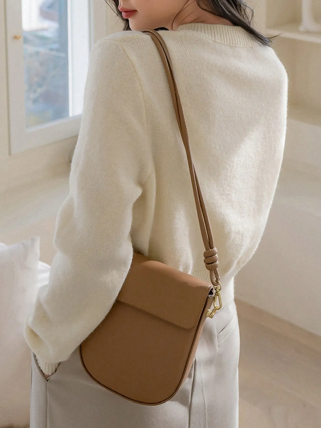 Dazy-Less Solid Button Front Cardigan