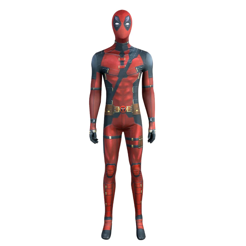 Deadpool 3 Wade Wilson Cosplay Costume Simple Version