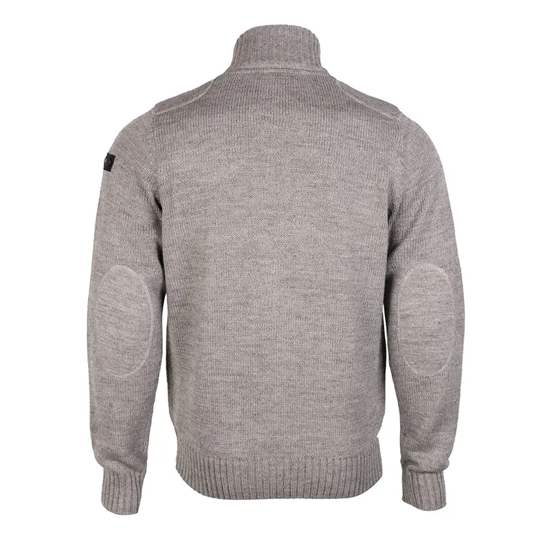 Dissident Newton Zip Up grey Cardigan