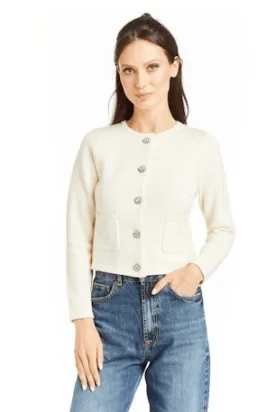 Drew Marielle Cardigan in Ivory