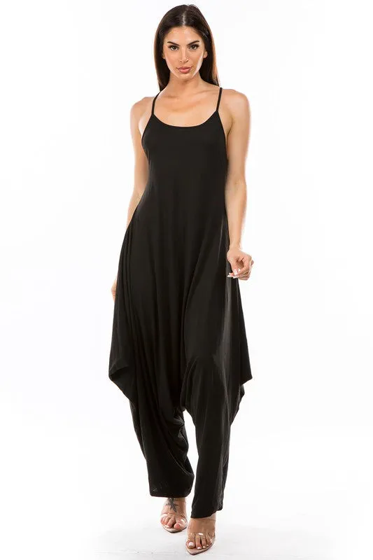 Effortless Comfort & Chic Style: Harem Pant Jumpsuit