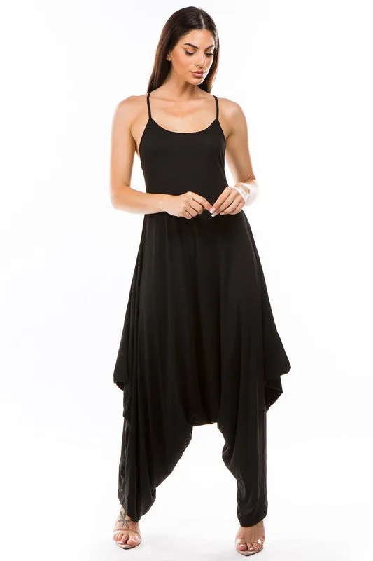 Effortless Comfort & Chic Style: Harem Pant Jumpsuit