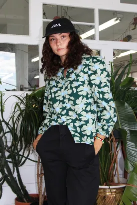 Eve Gravel Geraldine Top - Flowers (Online Exclusive)