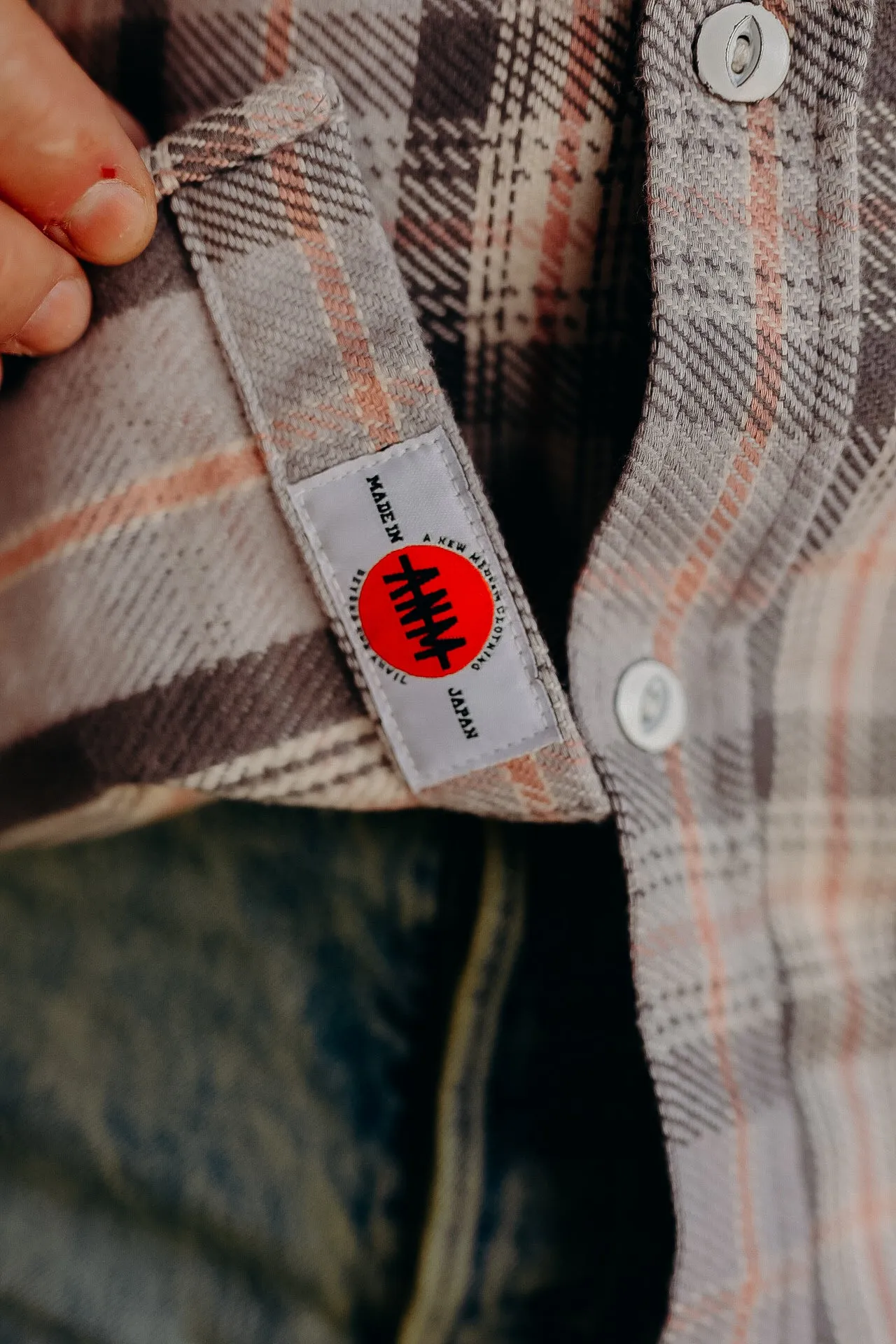 Flannel Work Shirt- Grey