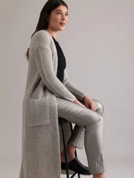 Foil - Glitterati Cardigan - Champagne